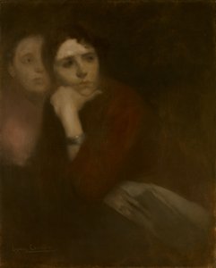 2人の女性、1895年頃